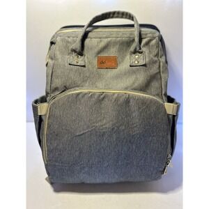 Debug 30L Dual Baby Diaper Bag Backpack - Gray EUC‎